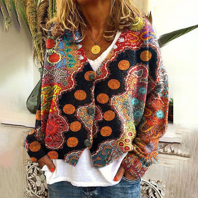 Christine™ - Pull tricoté confortable et coloré
