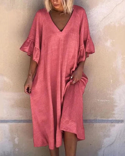 ANDORA - ROBE BOHO DÉCONTRACTÉE