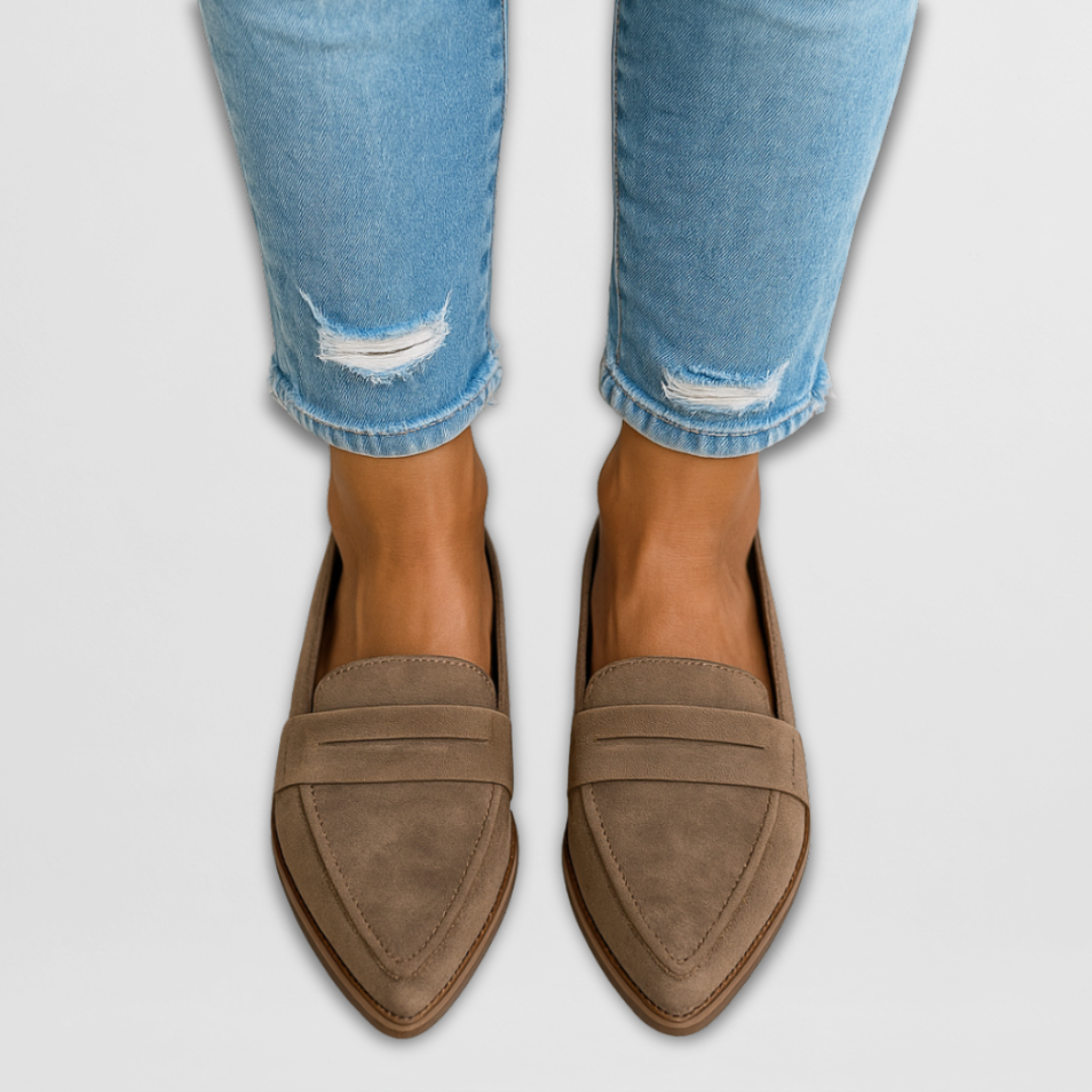 Claire™ | Mocassins Doux en Daim
