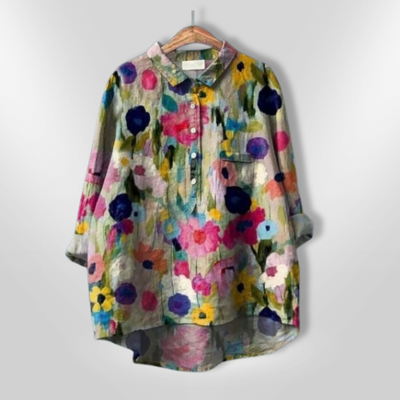 LILA | Chemisier à imprimé floral