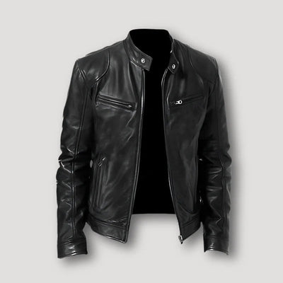 RINO | Veste en cuir décontractée