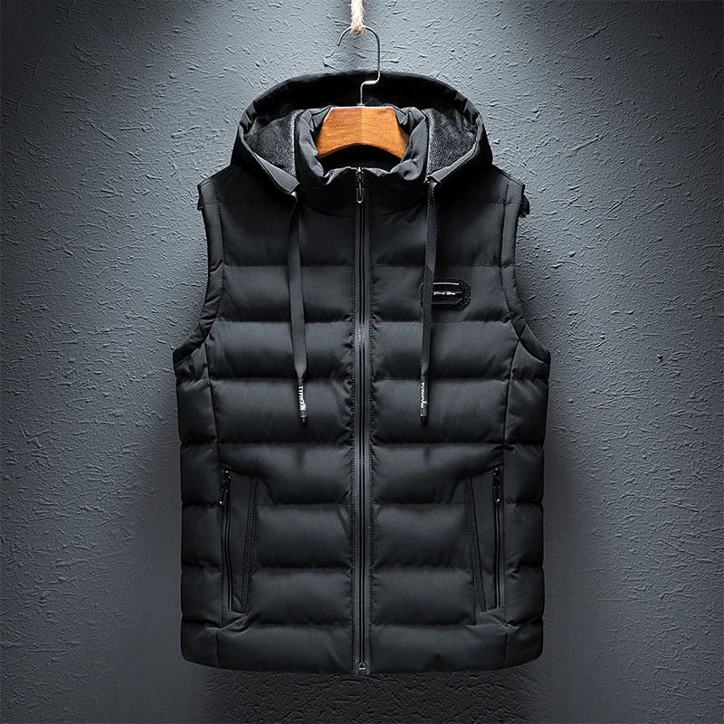 STEFAN | Gilet avec capuche