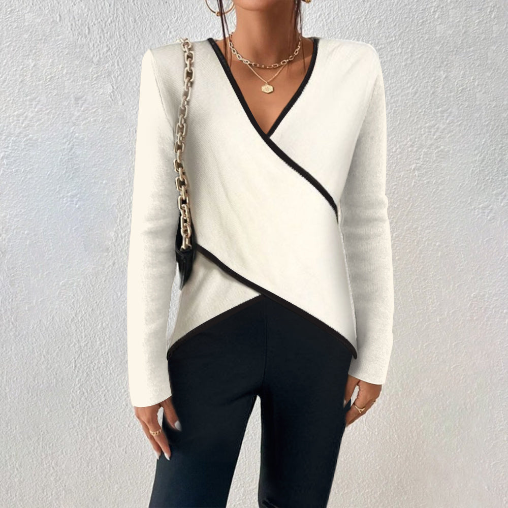 IRISH | Pull élégant à col en V