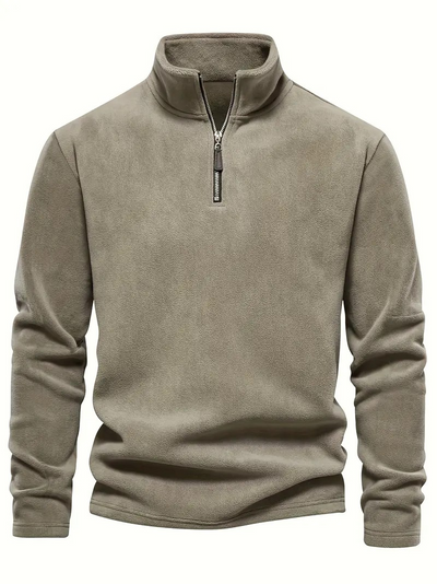 JOSUÉ | Pull polaire quart de zip