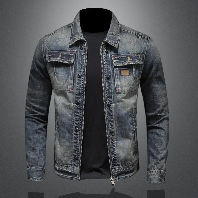 HUGO | Veste en jean avec zip