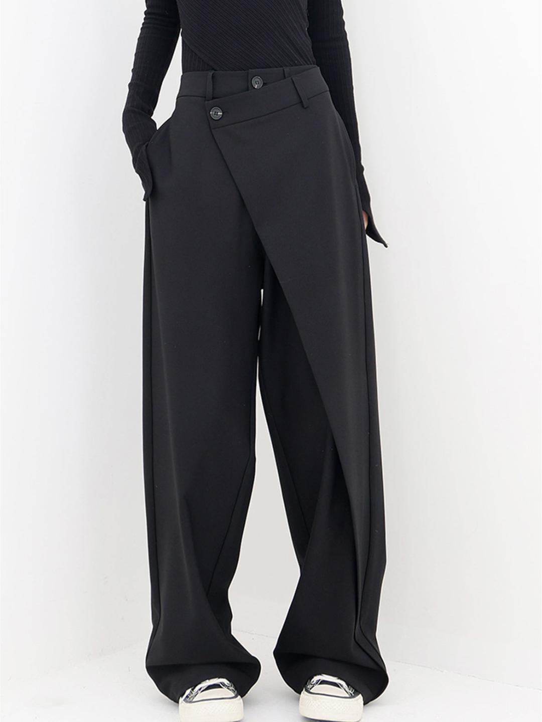 MIRIAM | Pantalon ample asymétrique