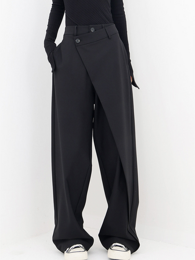 MIRIAM | Pantalon ample asymétrique