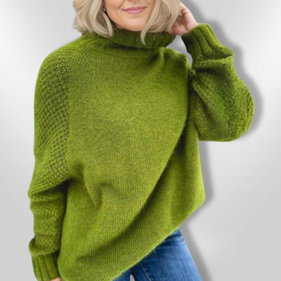 ELEGANZA | Pull col roulé élégant