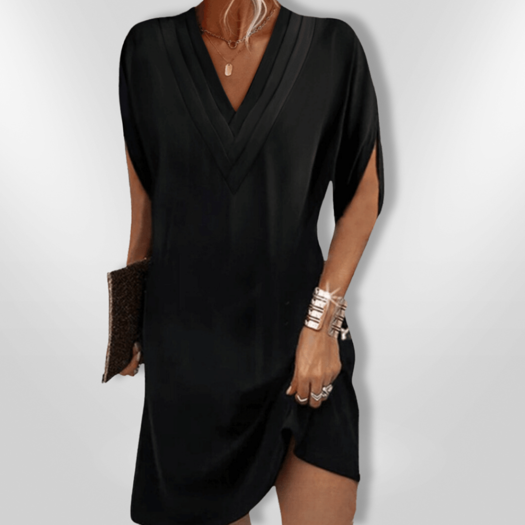 THALIA | Robe flatteuse cache-ventre