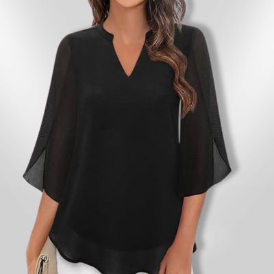 CELESTE | Blouse Chic à Étages