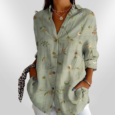 MAIA | Blouse Fleurie en Coton