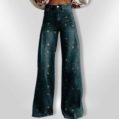 CELESTE | Pantalon Évasé Vintage