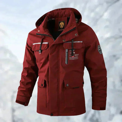 MILLER | Veste d'extérieur confortable, coupe-vent et imperméable