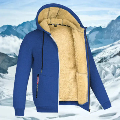 ARIE | Veste d'hiver pour homme avec capuche et polaire