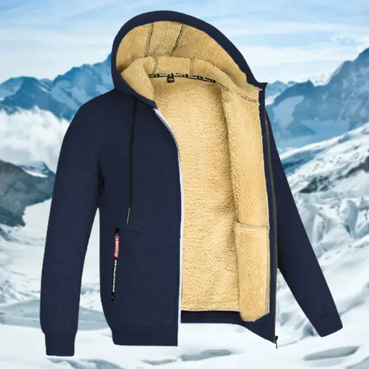 ARIE | Veste d'hiver pour homme avec capuche et polaire
