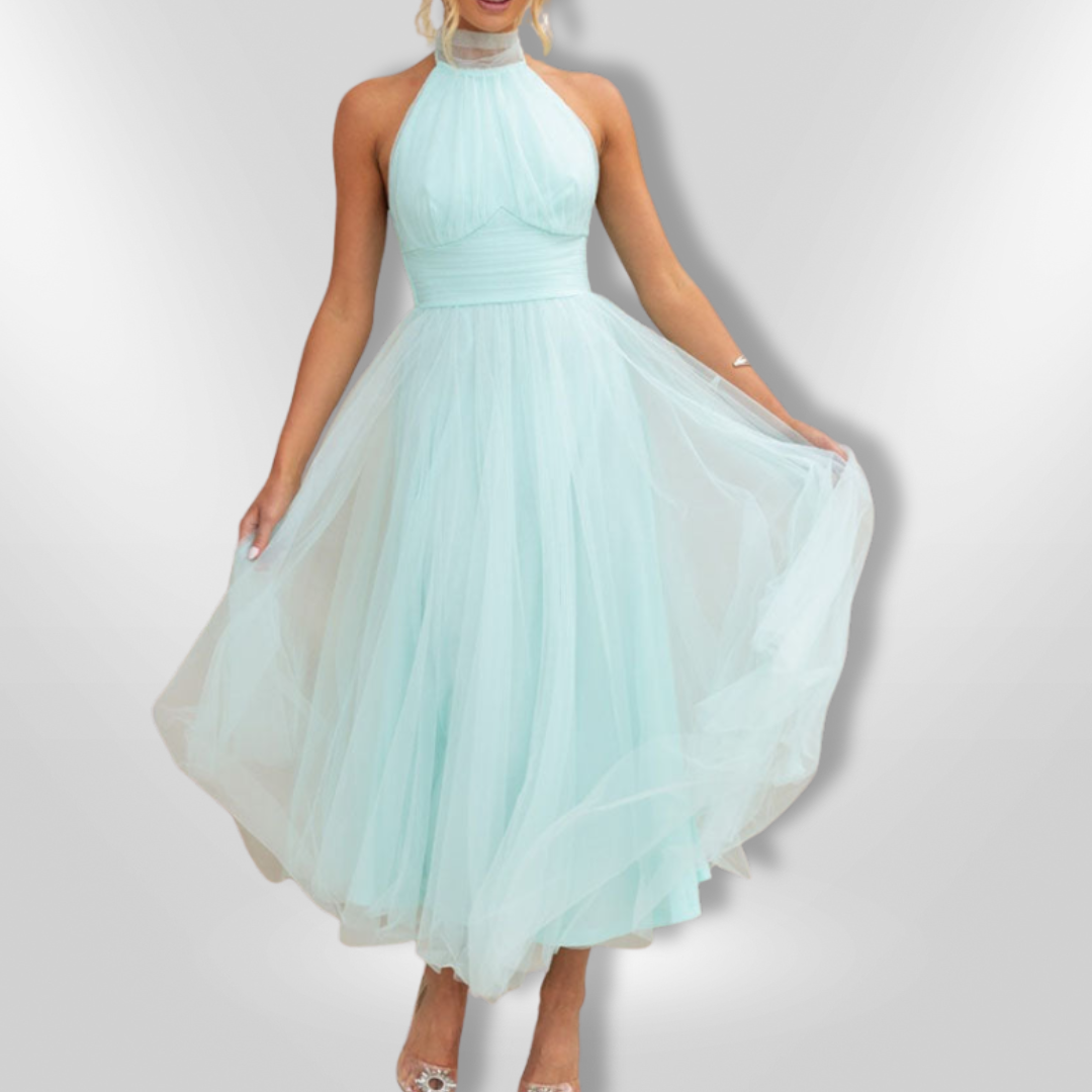 PHOEBE | Robe à jupe longue