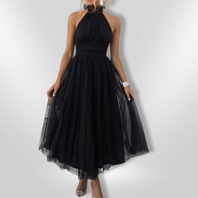 PHOEBE | Robe à jupe longue