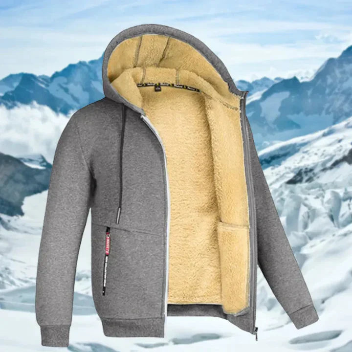 ARIE | Veste d'hiver pour homme avec capuche et polaire
