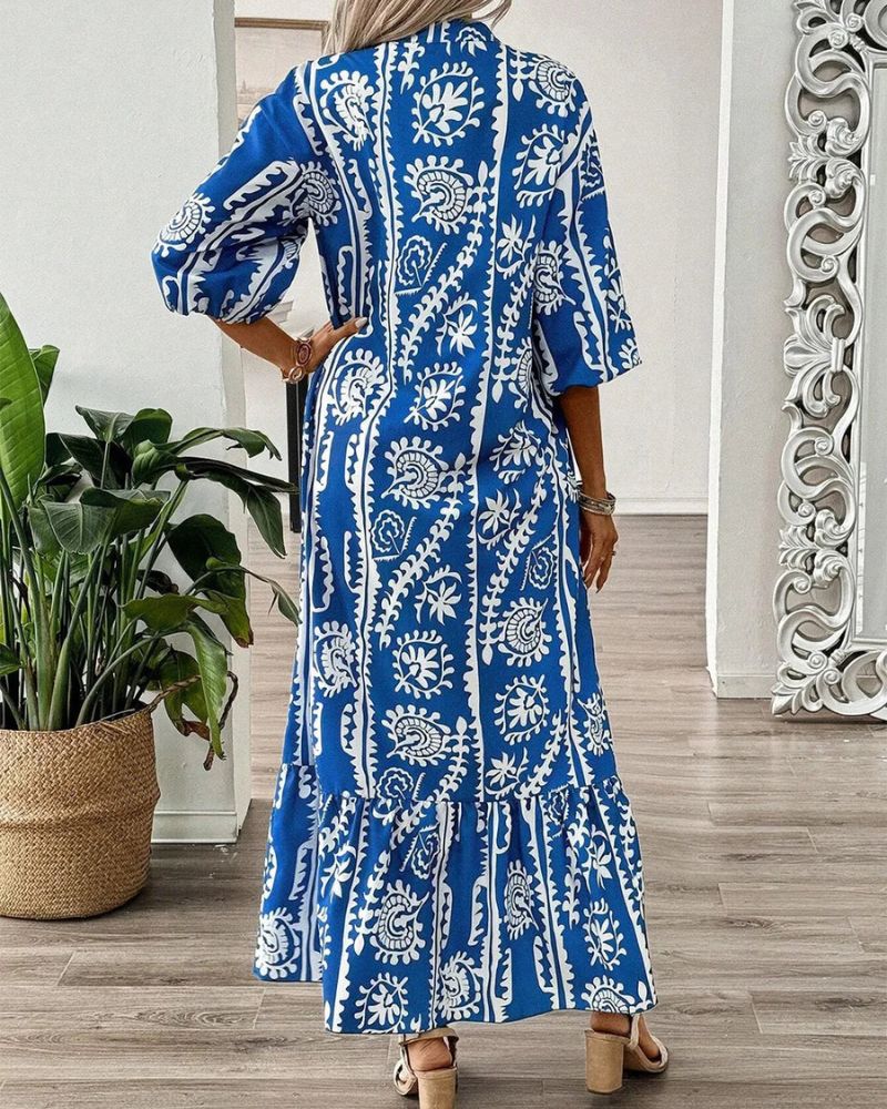 CALIMERA - ROBE IMPRIMÉE BOHO
