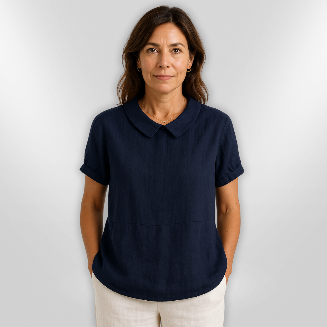 MABEL | Blouse à Col Classique
