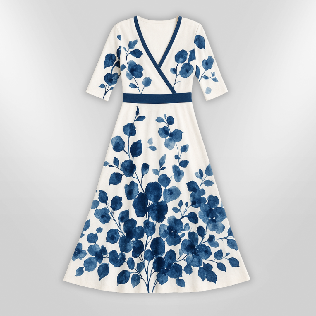 ELEANOR | Robe Florale Fluide