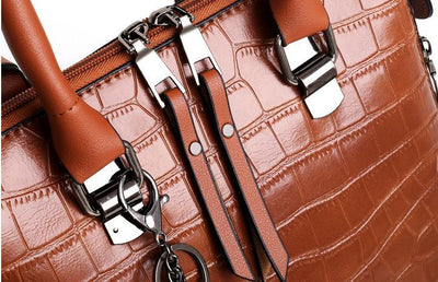HELGA™ - ENSEMBLE DE 4 SACS EN CUIR ÉLÉGANT