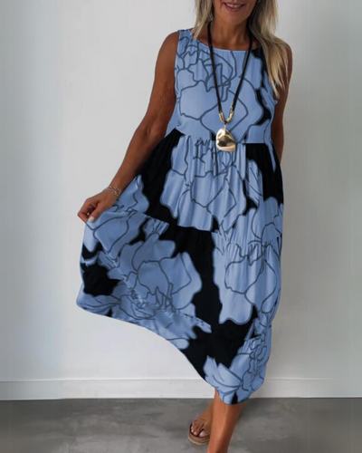 GRACE – ROBE BOHÈME FLEURIE ÉLÉGANTE
