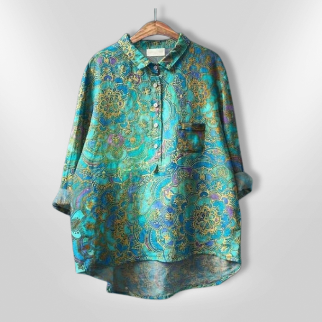 LILA | Chemisier à imprimé floral