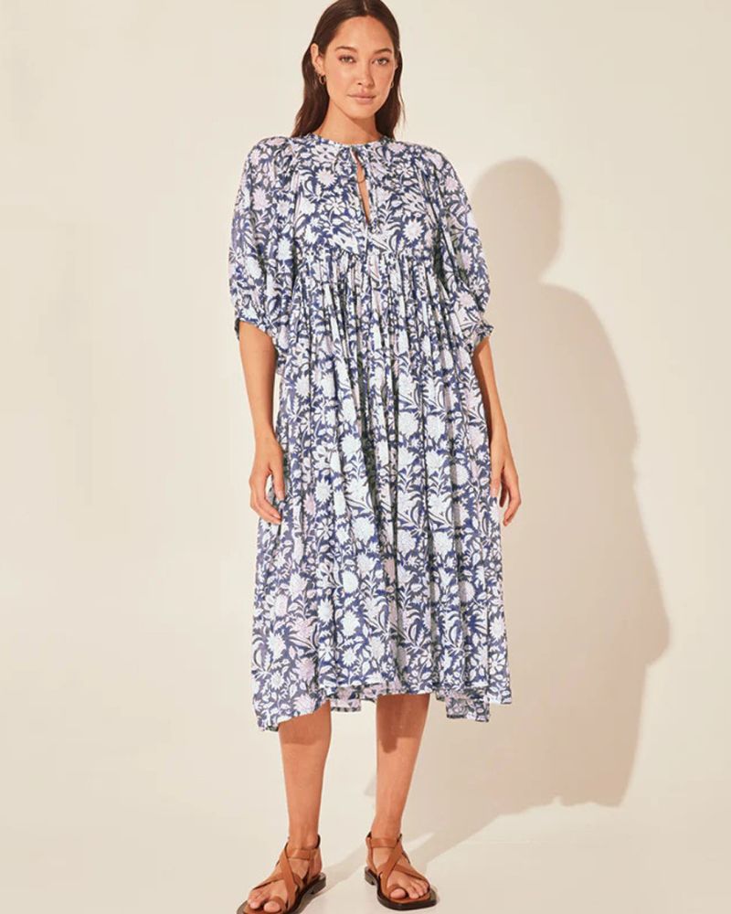 AMARE - ROBE BOHO À MOTIFS FLORAUX