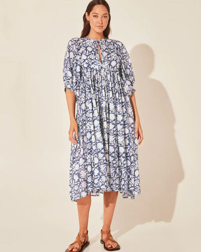 AMARE - ROBE BOHO À MOTIFS FLORAUX