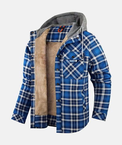 JARREN | Veste en flanelle à carreaux