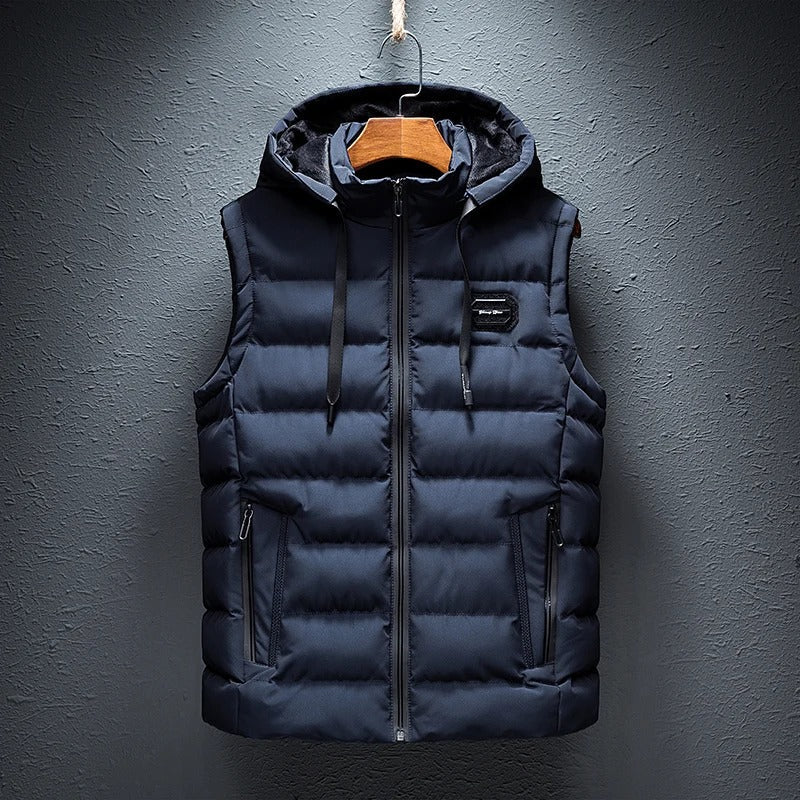 STEFAN | Gilet avec capuche