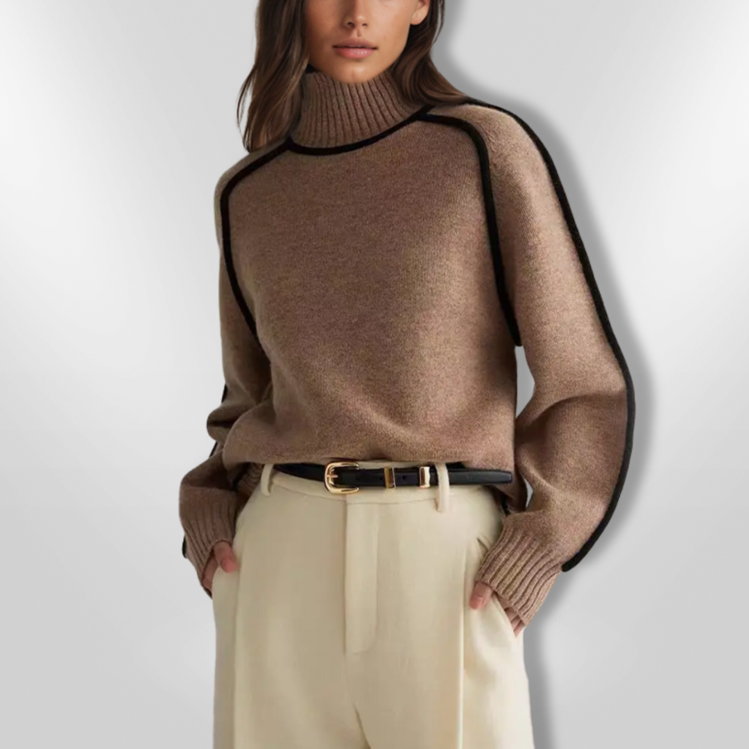 JULIA | Pull col roulé