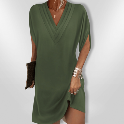 THALIA | Robe flatteuse cache-ventre