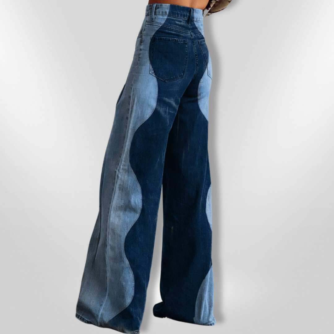 SOLEN | Pantalon Évasé Vintage
