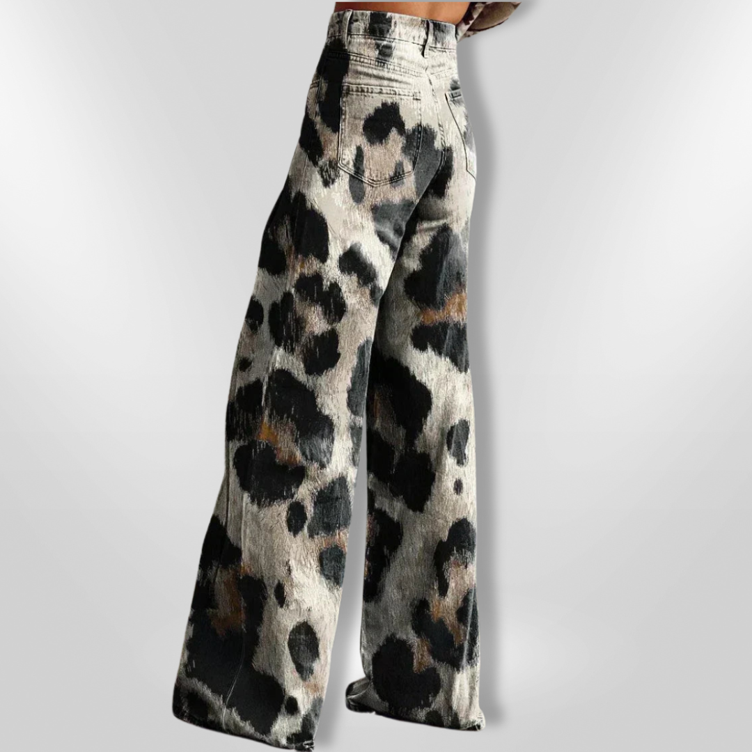 LEONA | Pantalon Évasé Vintage