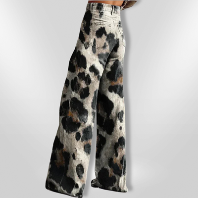 LEONA | Pantalon Évasé Vintage