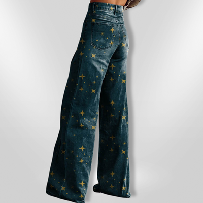 CELESTE | Pantalon Évasé Vintage