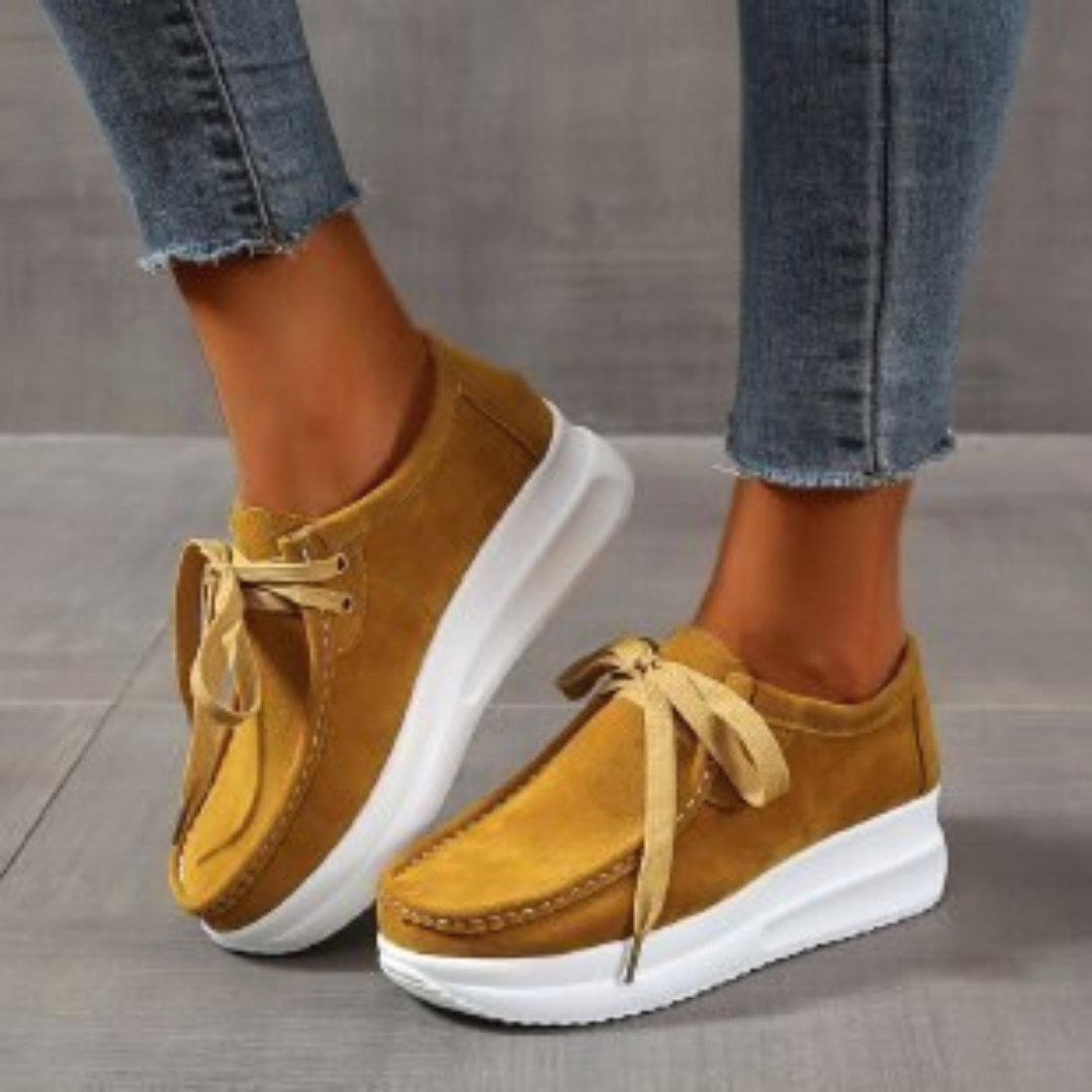 Janine | Baskets Compensées Pour Femme | Tendance