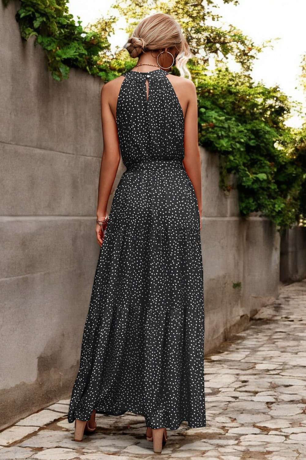 Solène | Robe d'été Dos nu pour femme | Maxi