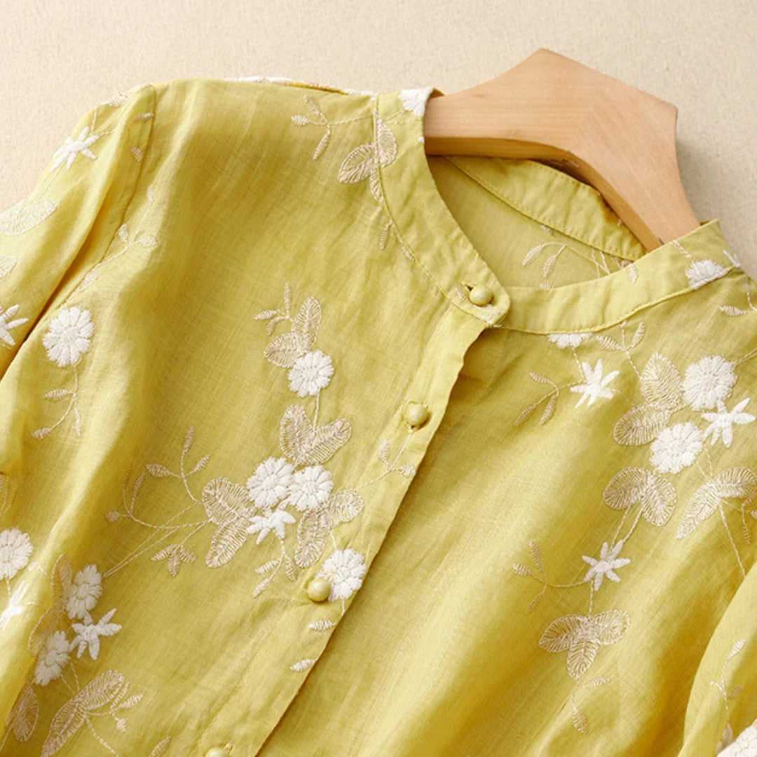 Alexandra™ | Blouse brodée