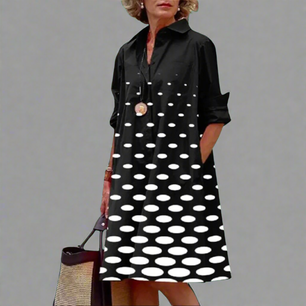 Vega - Robe à pois ample
