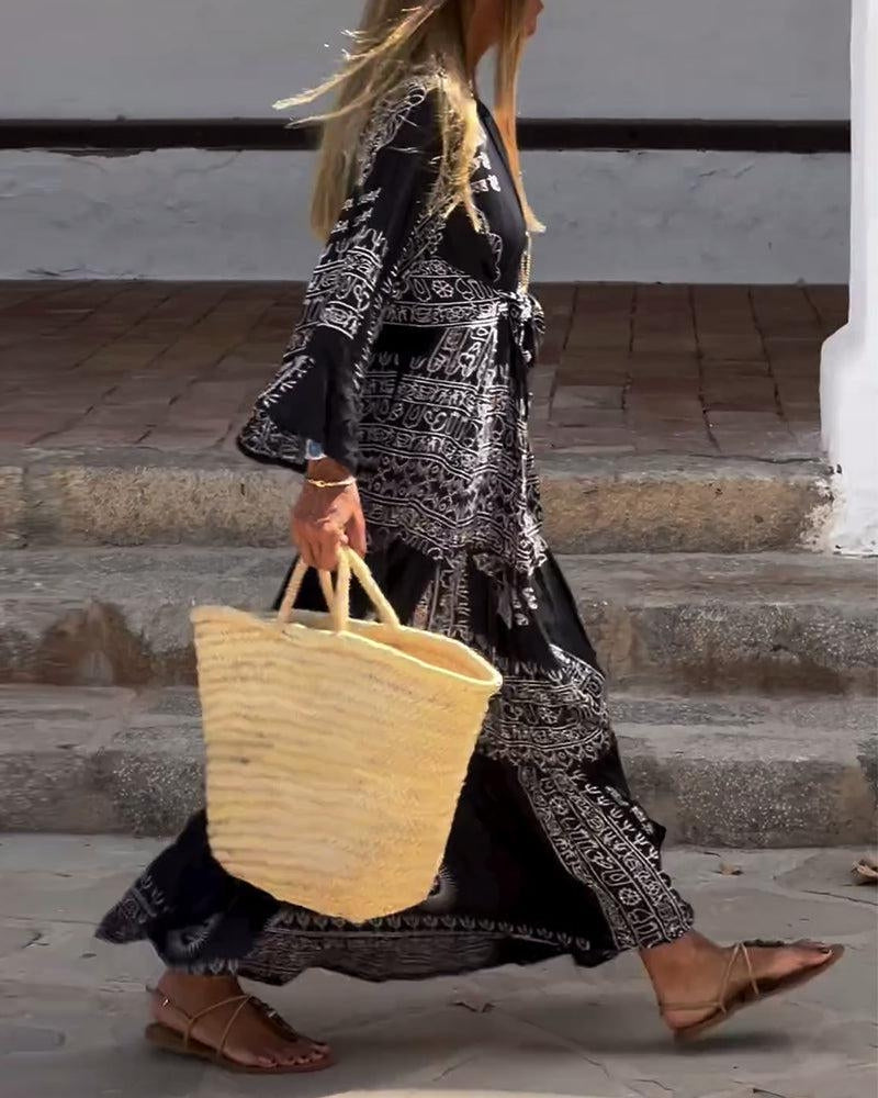 MAUREEN - ROBE AMPLE AU STYLE ARTISTIQUE