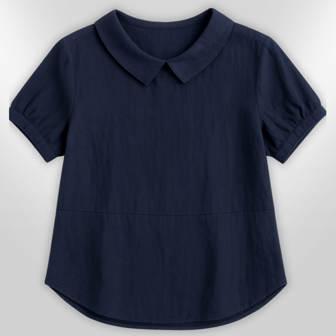 MABEL | Blouse à Col Classique