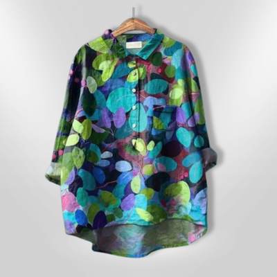 LILA | Chemisier à imprimé floral