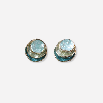 Auréa™ | Boucles d’oreilles peintes à la main