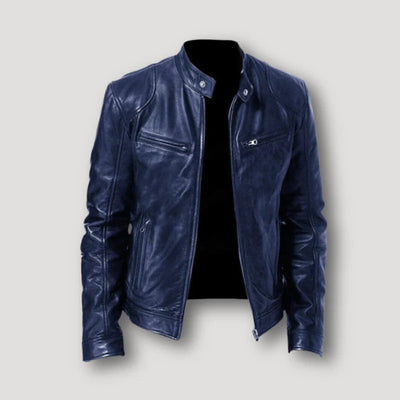 RINO | Veste en cuir décontractée