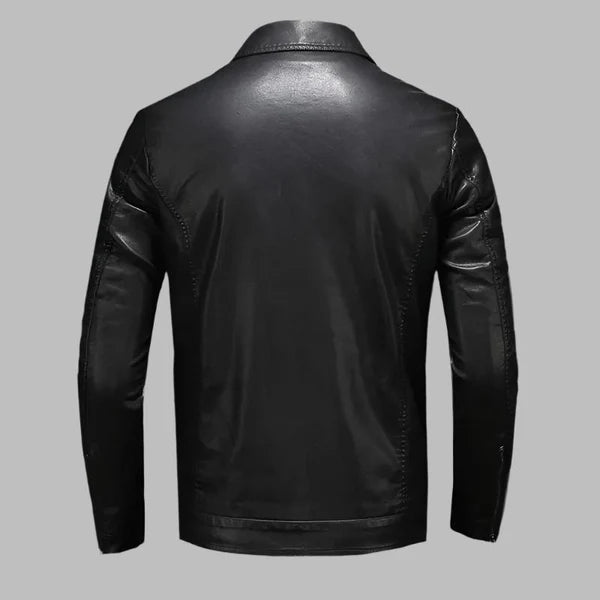 VICTOR | Veste en cuir classique