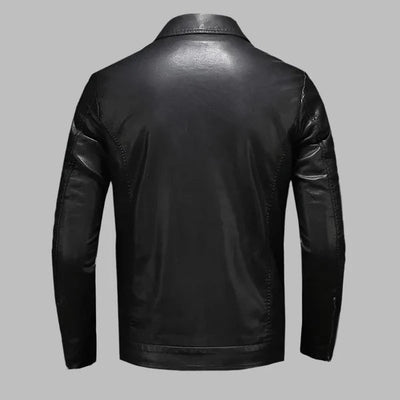 VICTOR | Veste en cuir classique