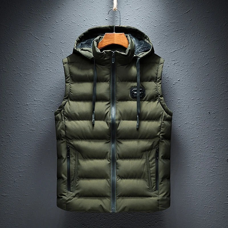 STEFAN | Gilet avec capuche